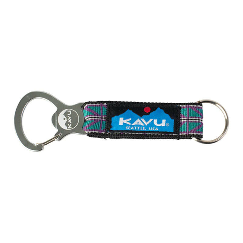 美國製 KAVU Crackitopen 開瓶扣環鑰匙圈-紫色箭頭