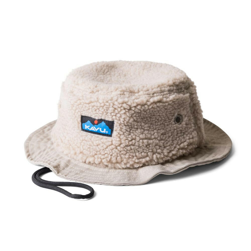 KAVU Fur Ball Boonie 絨毛漁夫帽 白粉筆