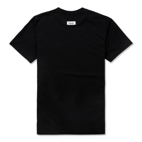 Vast Naw Blur Tee Nature Always Wins - Black 短袖T恤