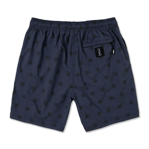 Vast Polka Dot Volley Shorts - Navy