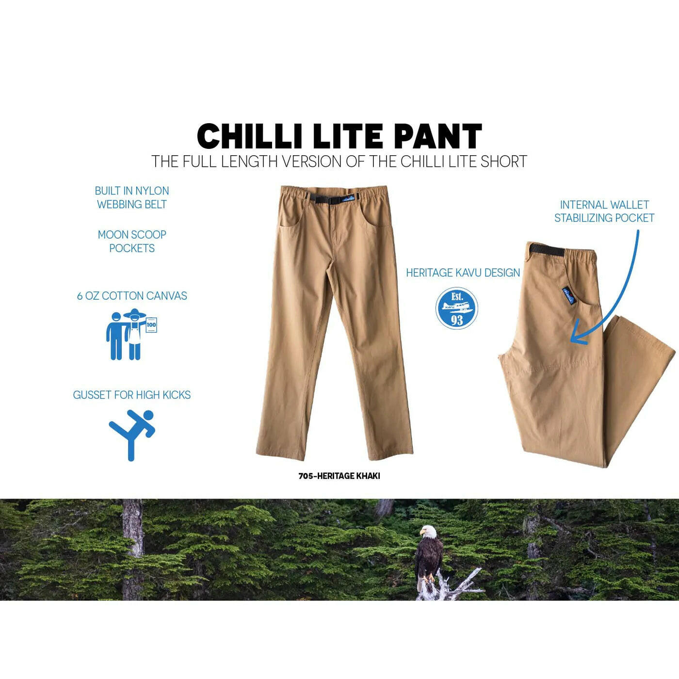 KAVU Chilli Lite Pant 伸縮休閒工作褲 - 兩色