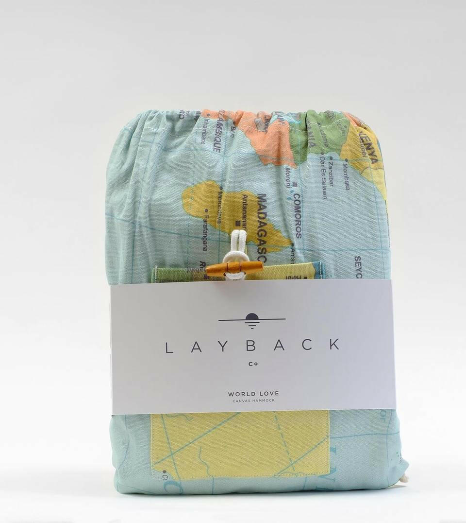 LAYBACK WORLD LOVE （CANVAS） + TOGGLE ROPES