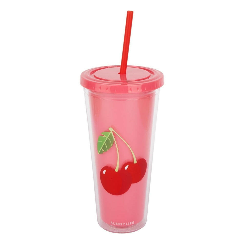 SUNNYLIFE TUMBLER CHERRY