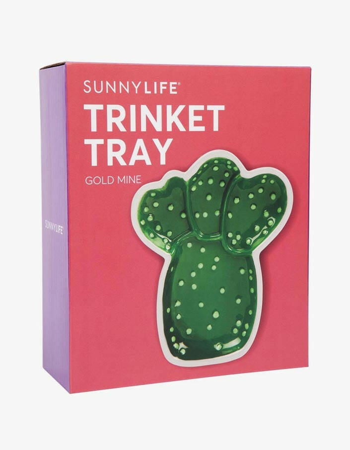 SUNNYLIFE CACTUS TRINKET TRAY